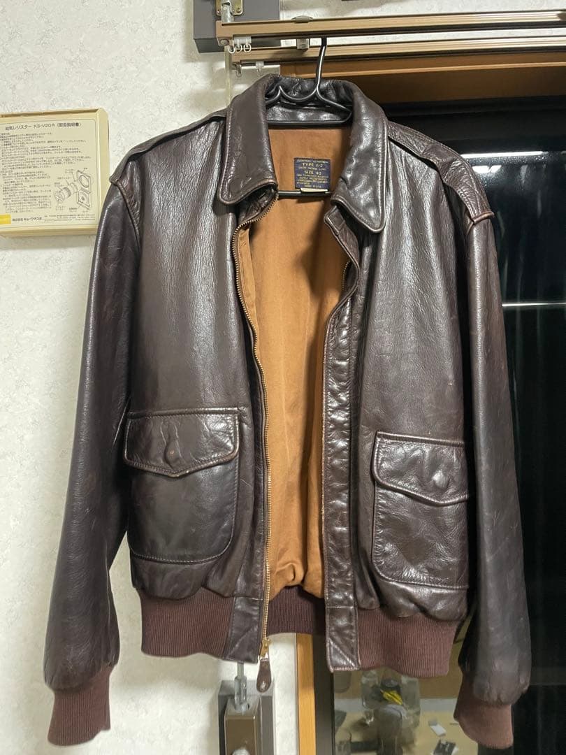 お値下げ可能です。 レザージャケット　type A-2