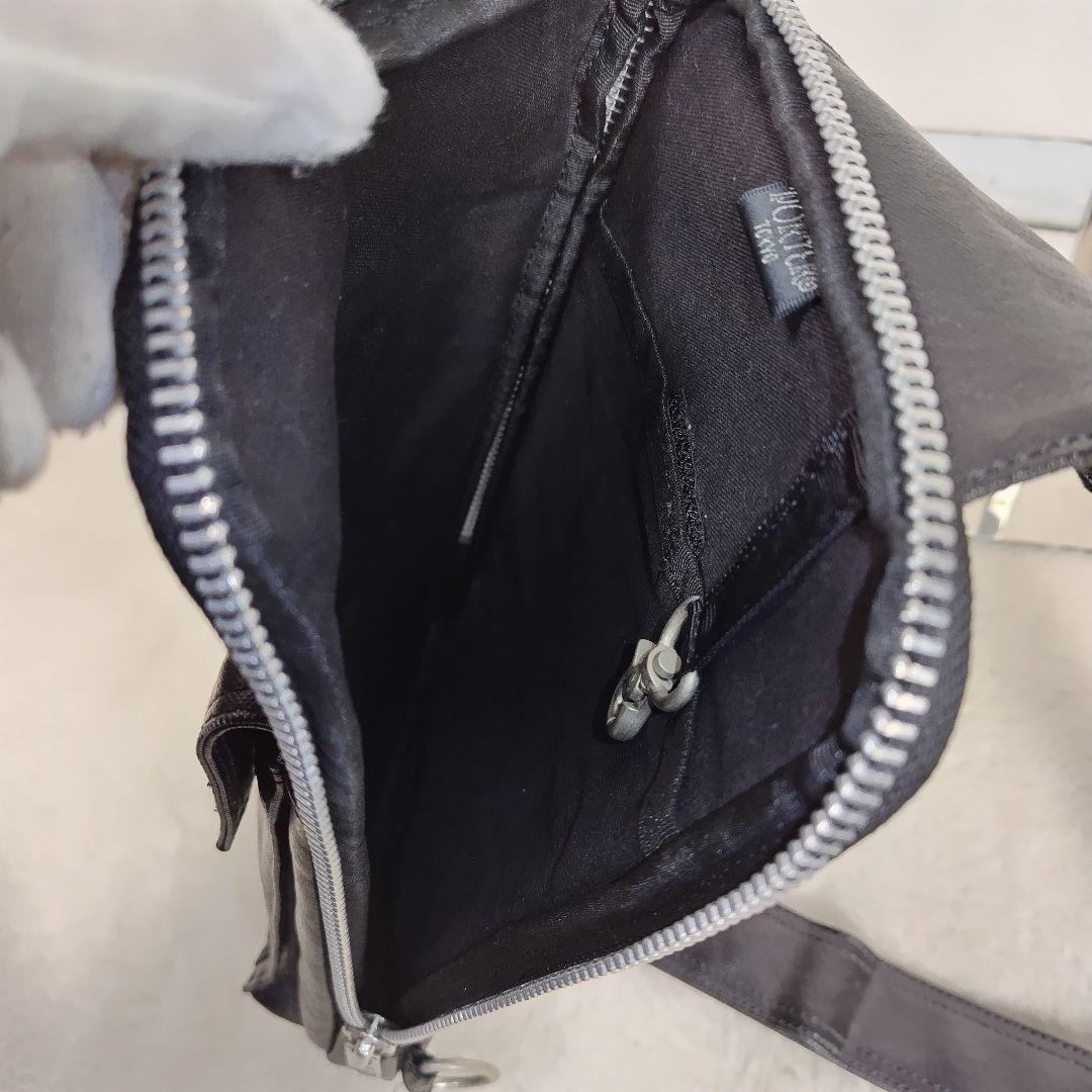 ✨美品✨ PORTER フリースタイル スリングショルダー 黒 ボディバッグ