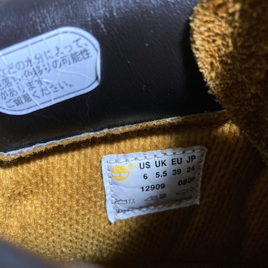 ティンバーランド 6インチプレミアムブーツ 12909 ウィート 防水 24