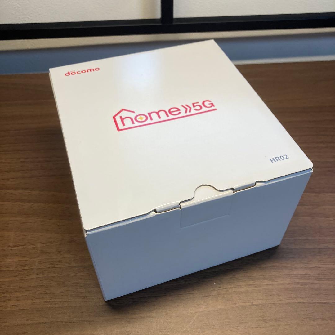 【新品未使用】docomo 5G(HR02) ダークグレー