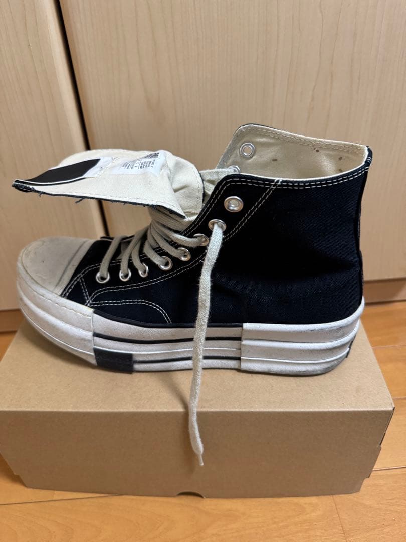 DRKSTAR Rick Owens × Converse スニーカー 26.5