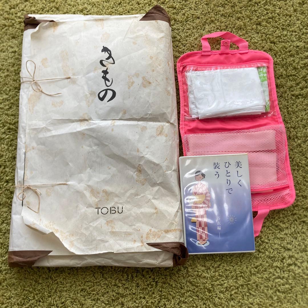 お値下げ！アナスイ 浴衣 帯 ピンク 着付けセット　百貨店購入