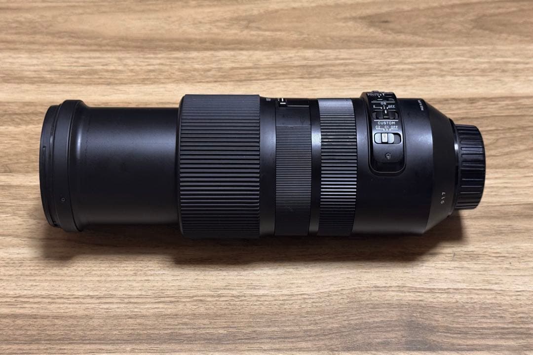 (わけあり)SIGMA 100-400mm F5-6.3 フード割れ