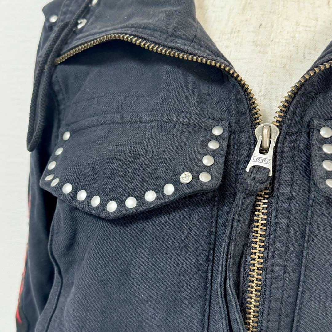 y2k✨️ 00s HYSTERIC GLAMOUR ジップアップ ジャケット