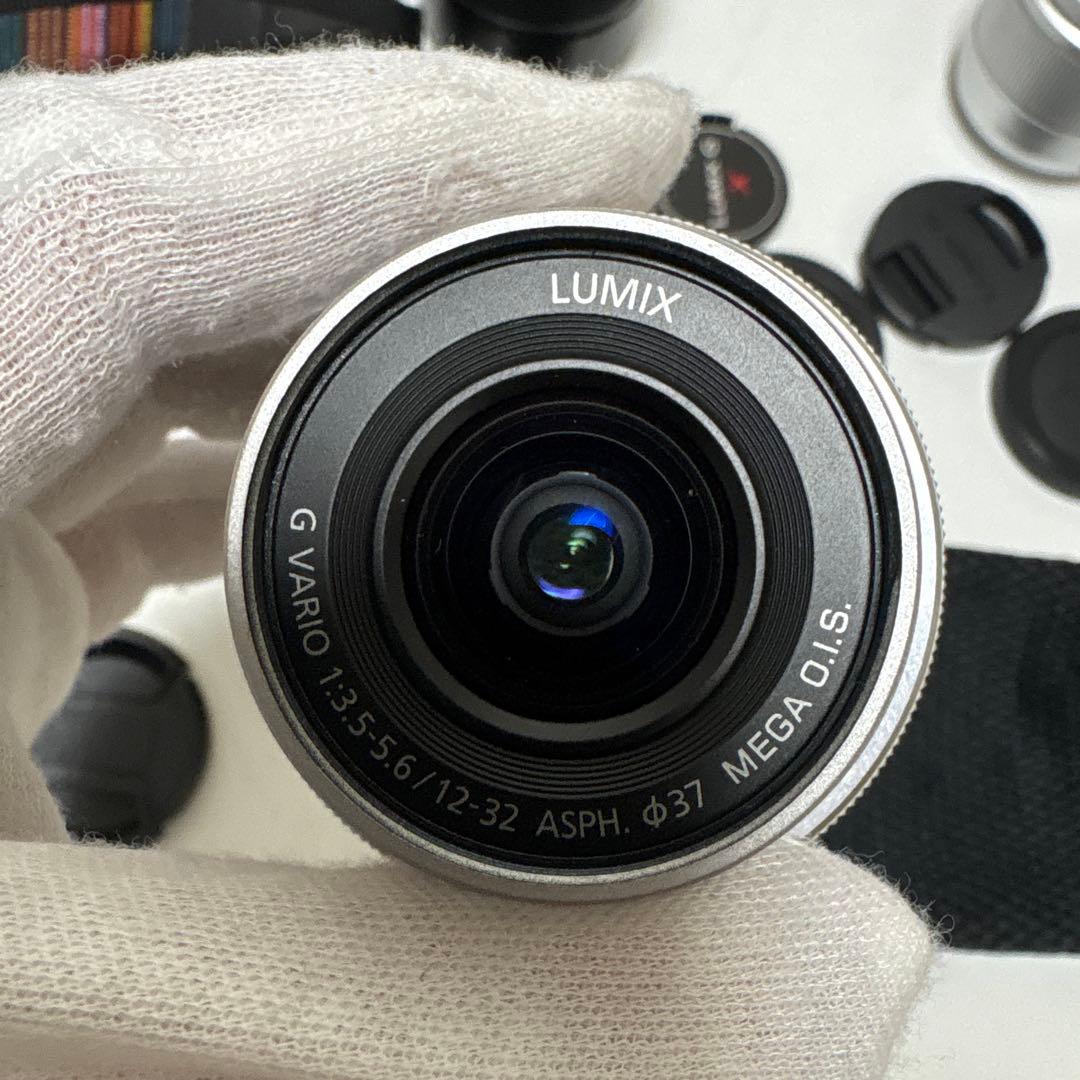 LUMIX G ミラーレス一眼カメラ DC-GF9W ダブルレンズキット+2点