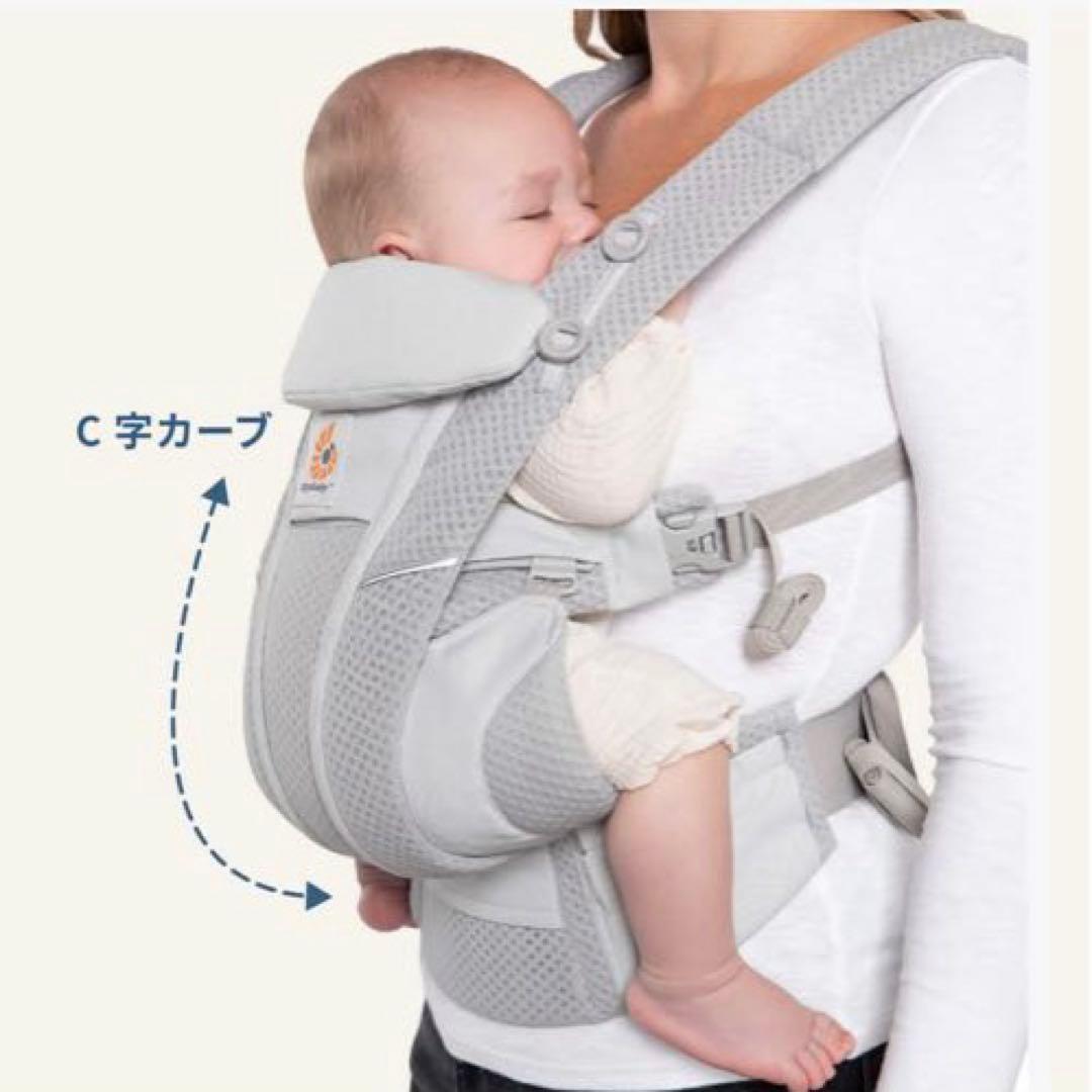 美品 エルゴベビー オムニブリーズ 抱っこひも オリーブグリーン 箱・説明書付き