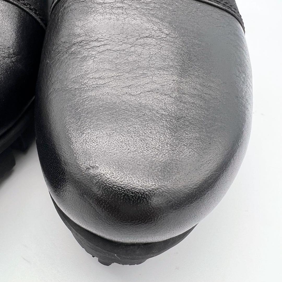 H*i様 trippen トリッペン ウェッジソール バージー 黒 レザー 36