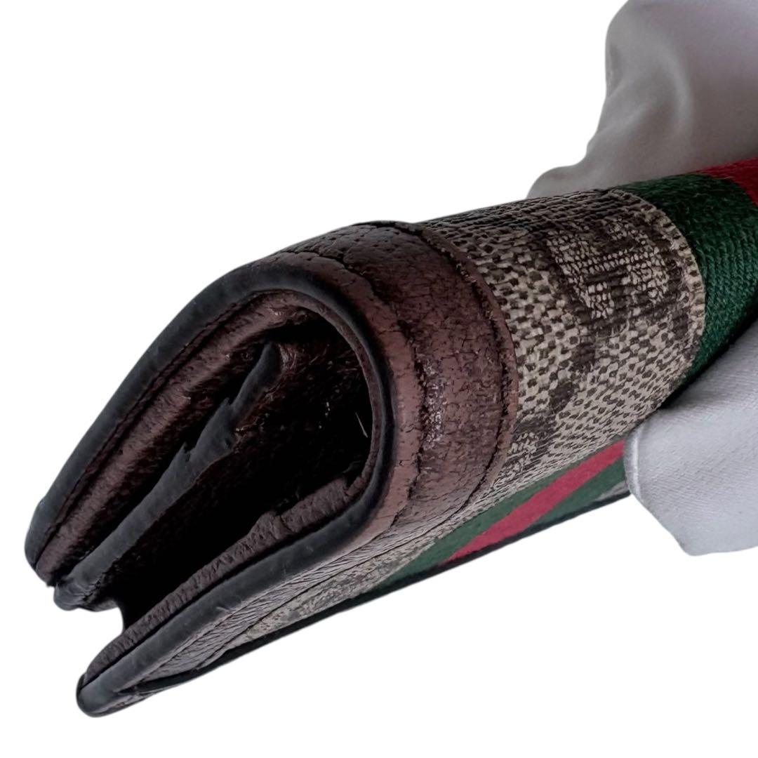 Gucci GGキャンバス 二つ折り財布