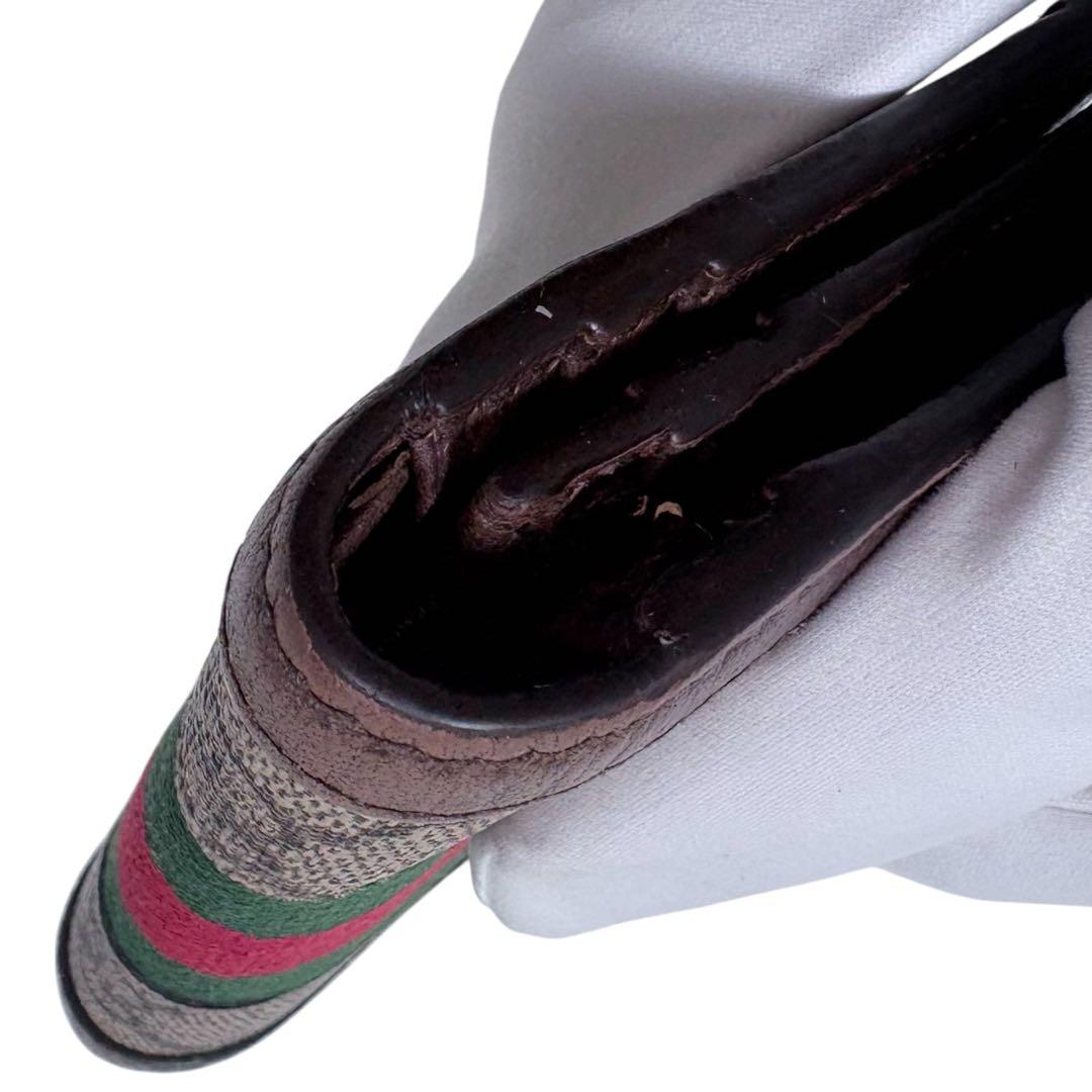 Gucci GGキャンバス 二つ折り財布