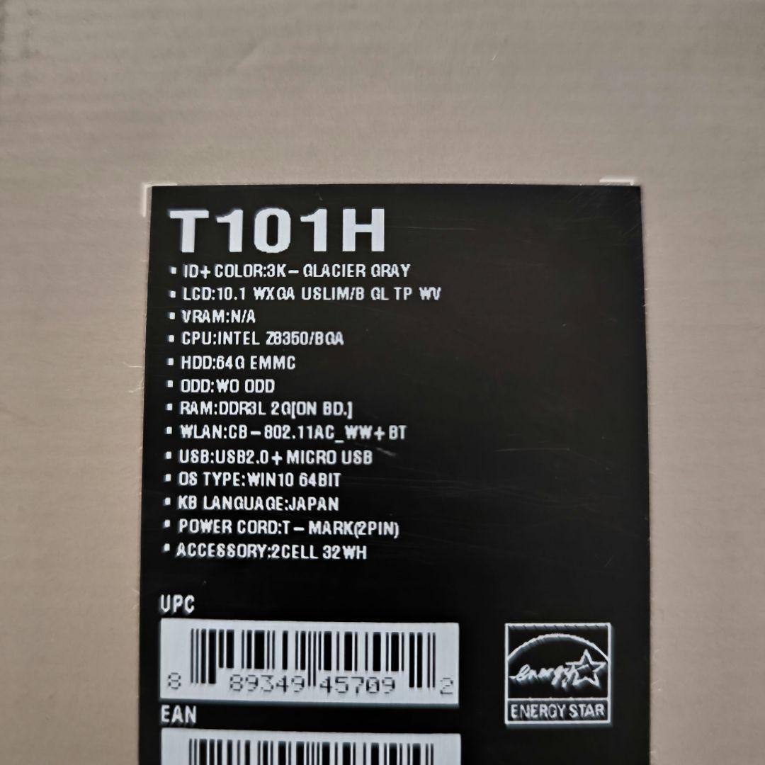 その他ノートPC本体 ASUS TransBook T101HA-GRAY