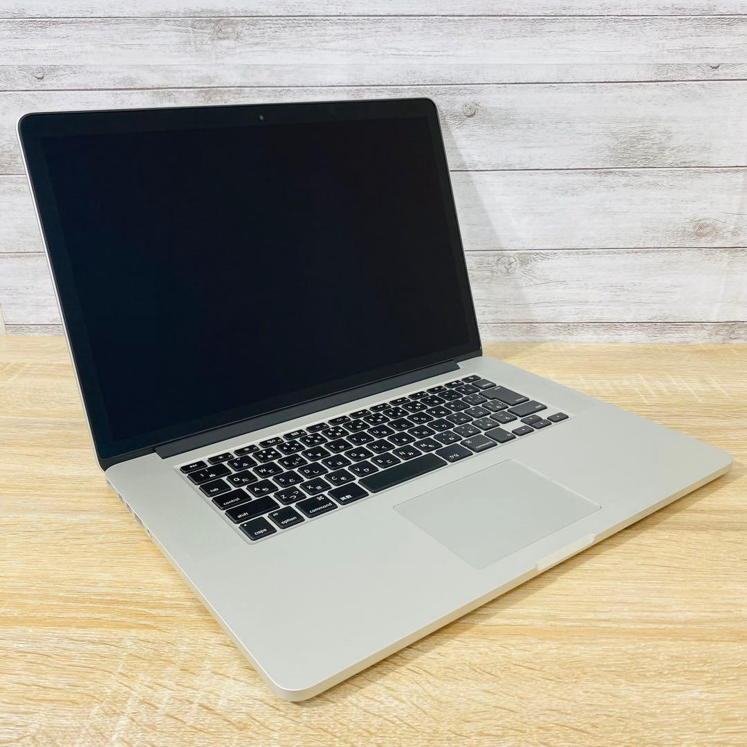 美品MacBook Pro i7 15インチ【MacOS2020／バッテリー新品