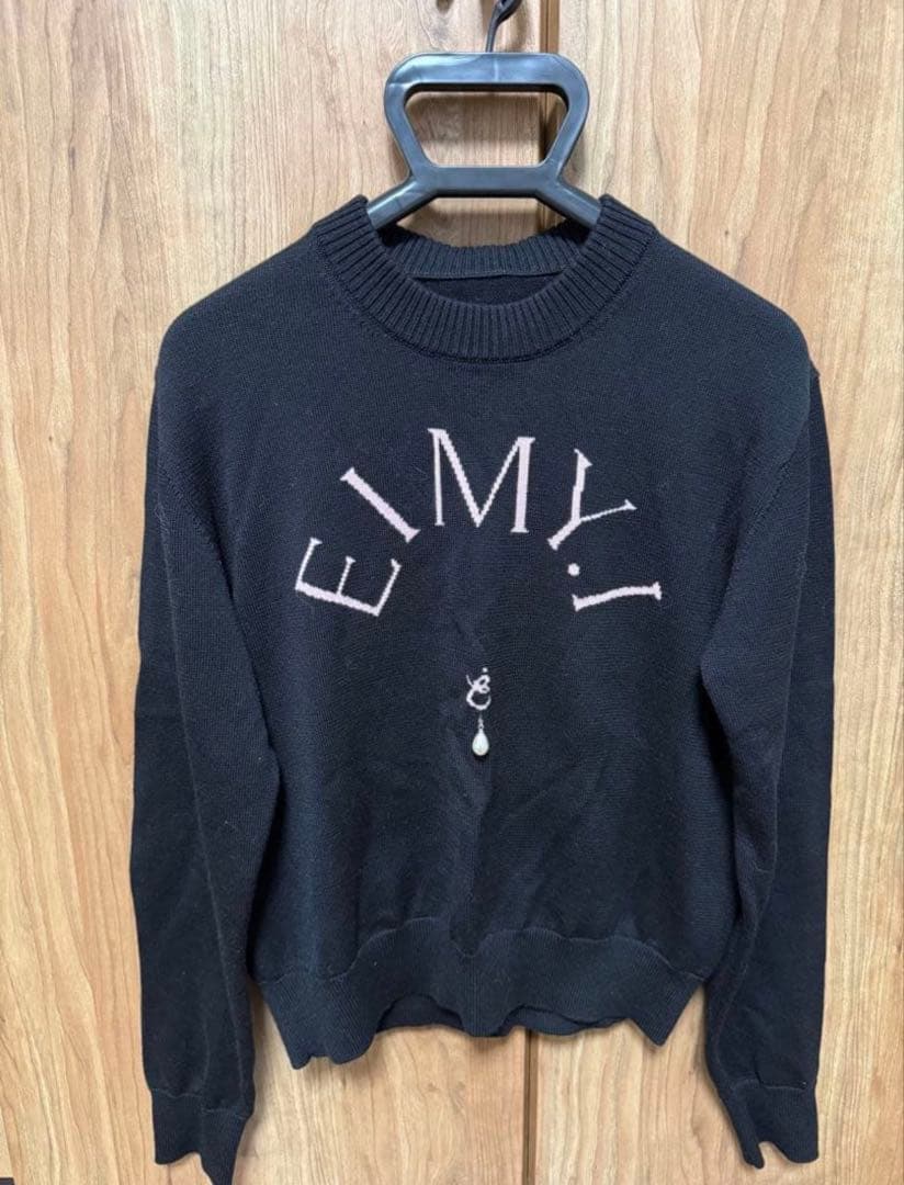 eimy istoire EIMYニットプルオーバー black