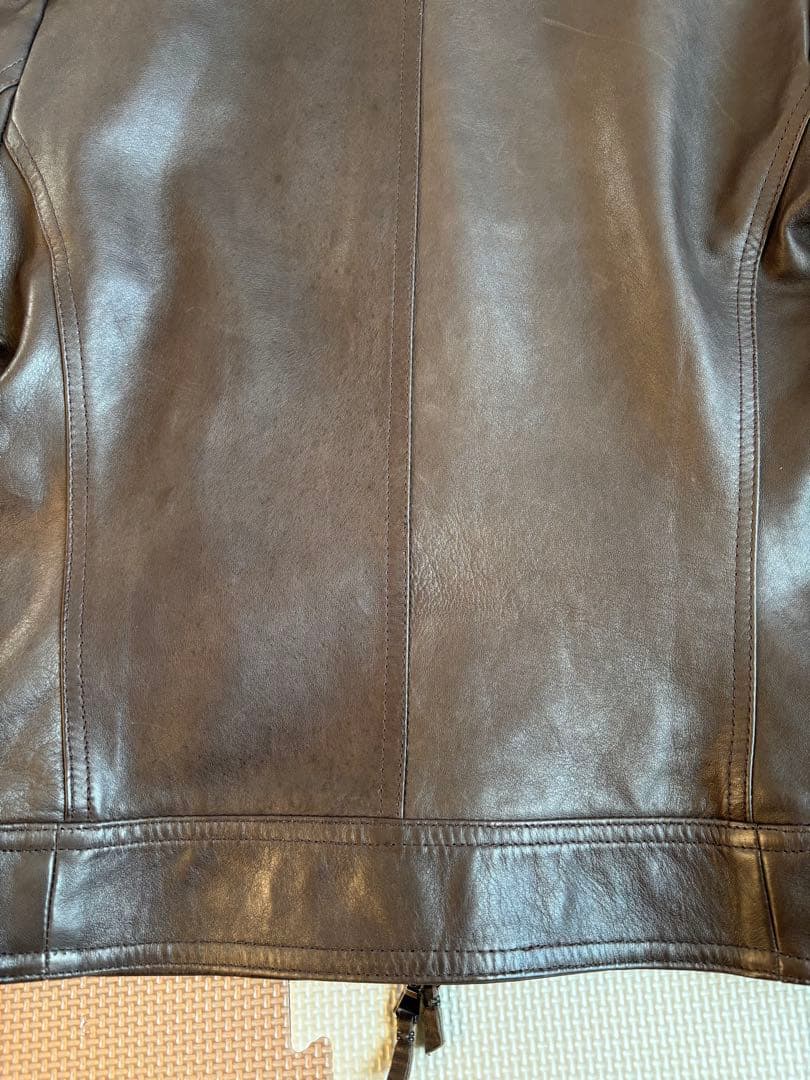 EMMETI エンメティ JURI ユリ ラムスキンレザージャケット 48