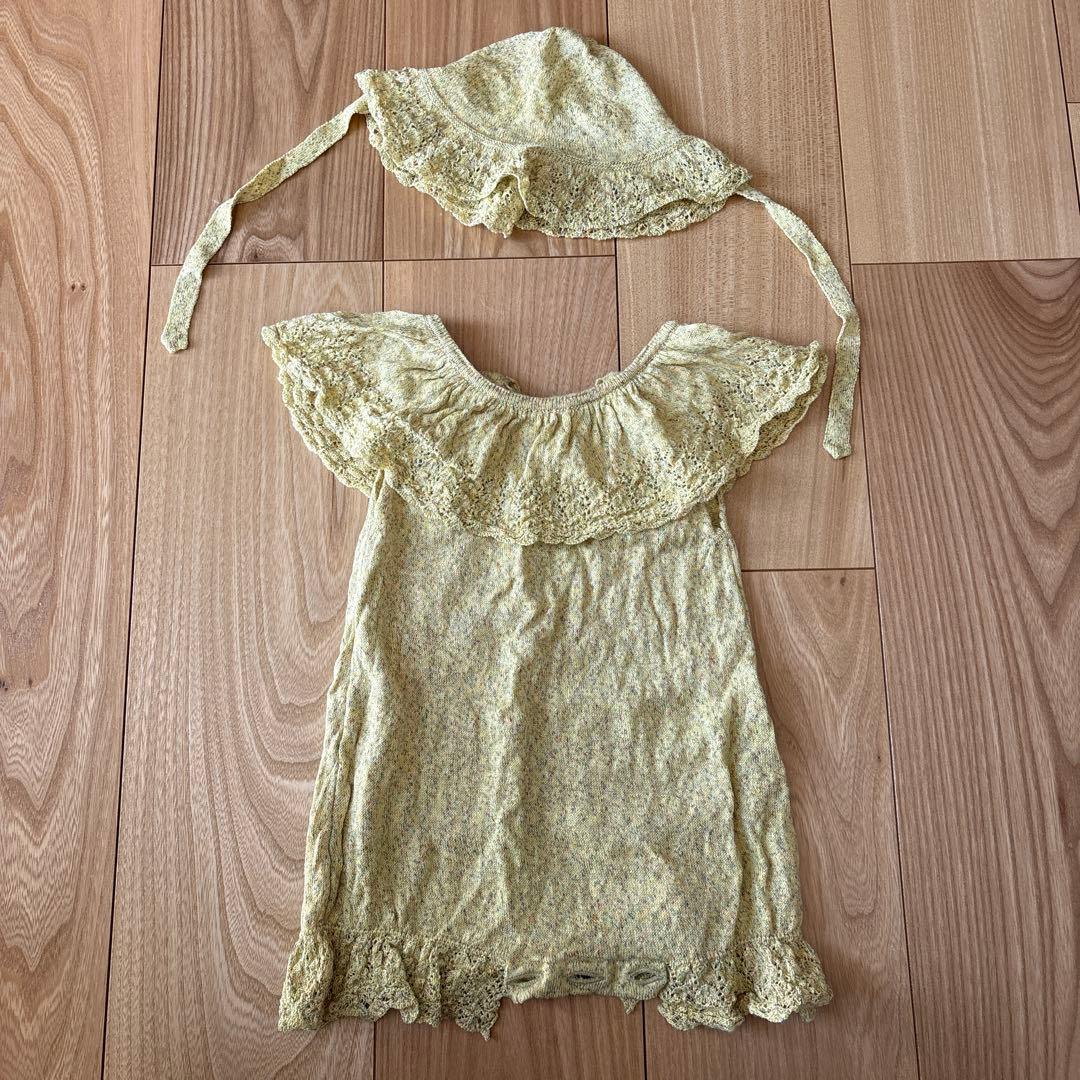 MABLI ニットロンパース　12m