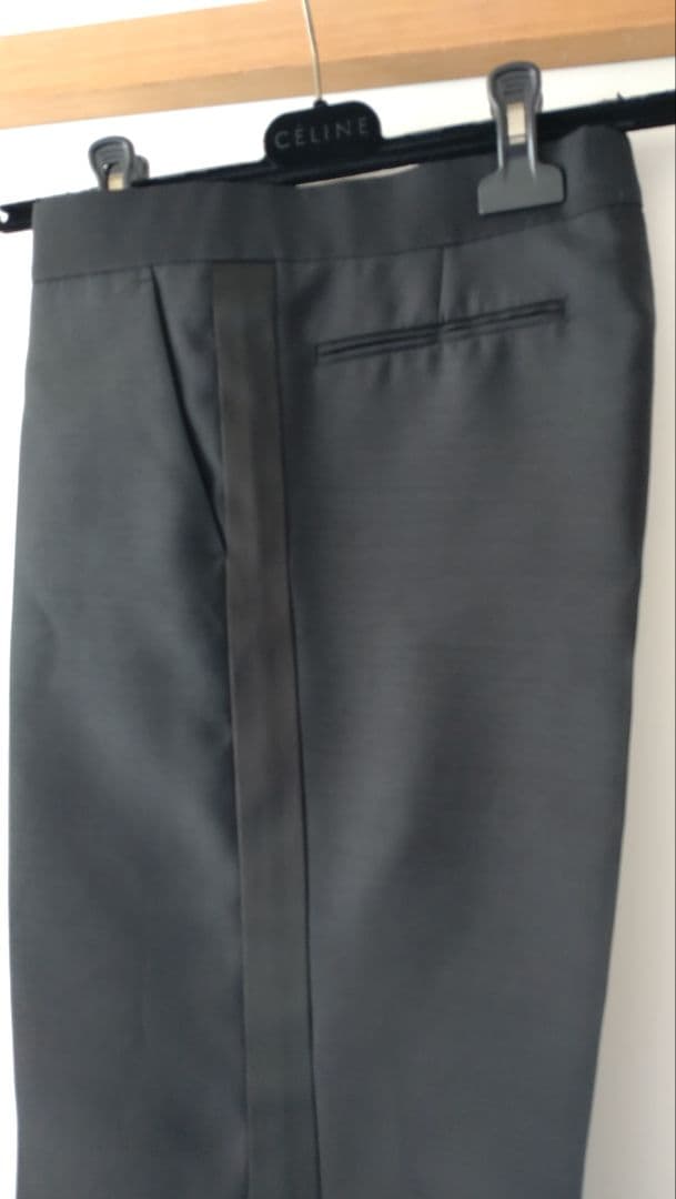 celine セリーヌ　ジャケット　スーツ　セットアップ　黒　フィービー　36