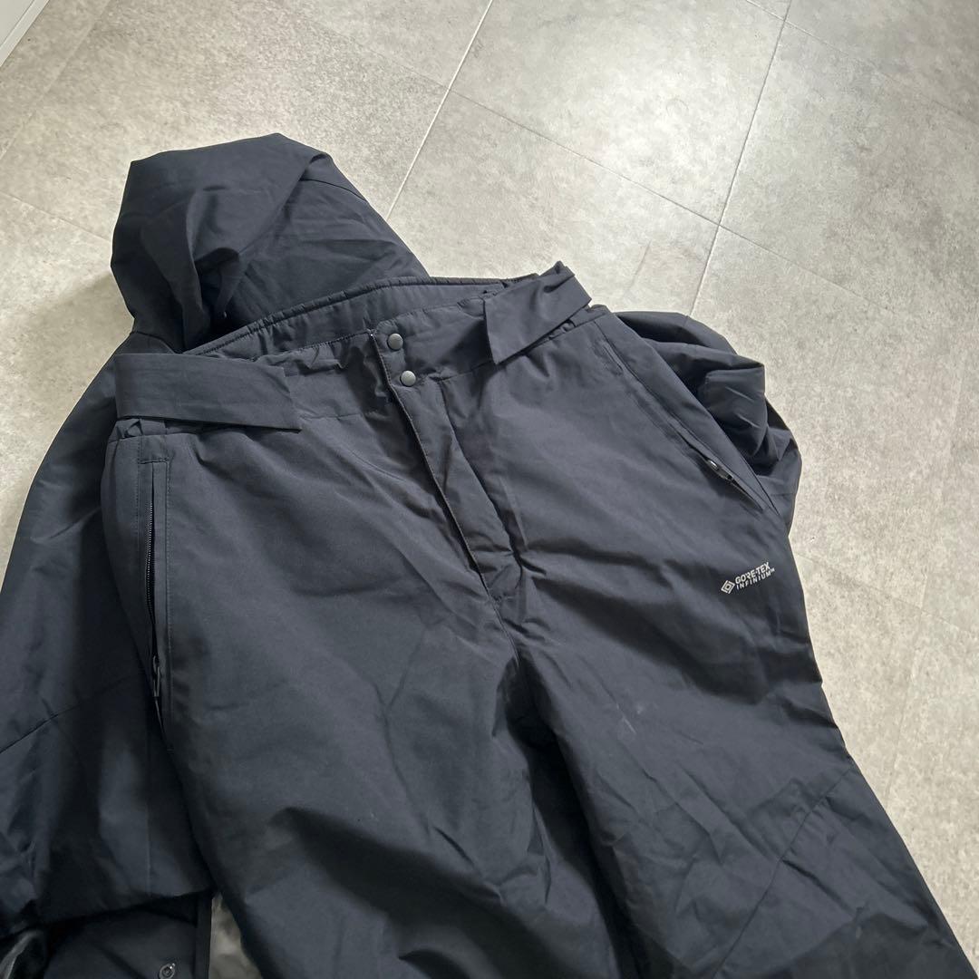 +phenix フェニックス ボードウェア ブラック 上下 GORE-TEX