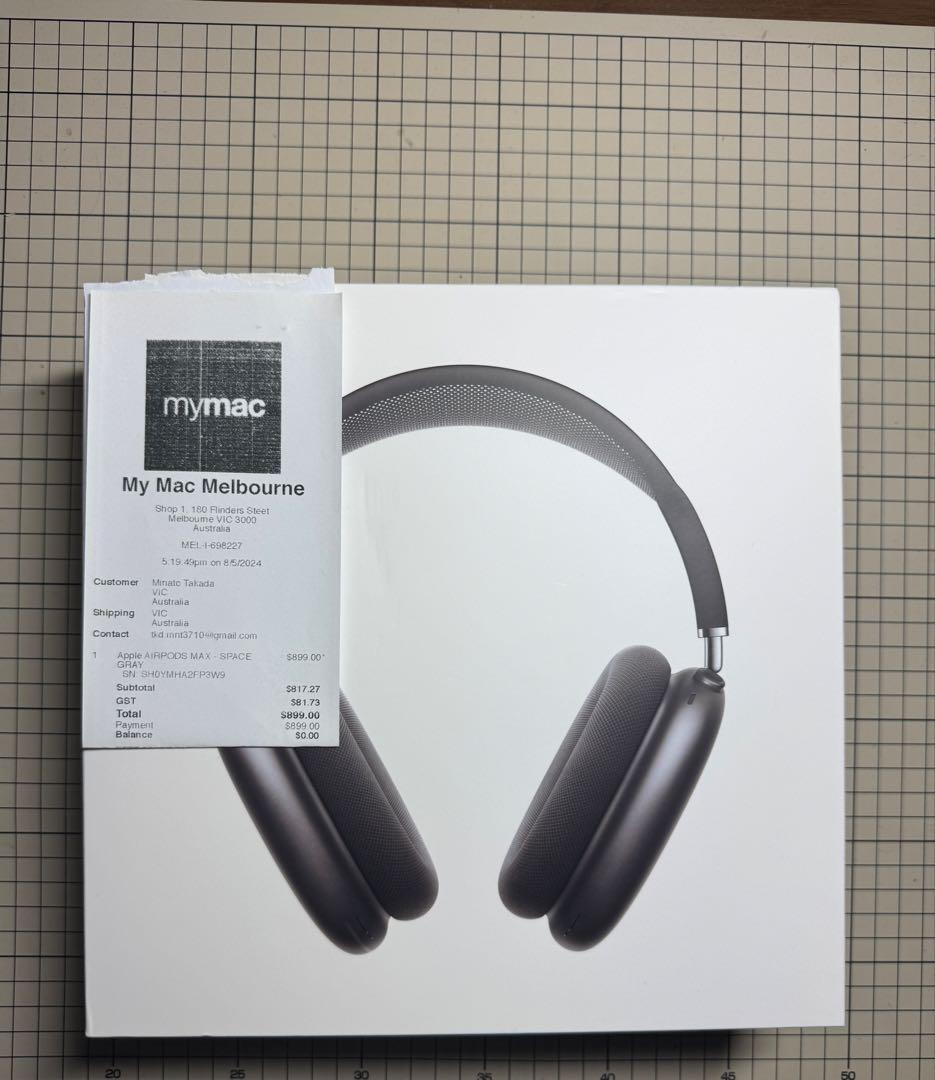 AirPods Max space gray エアーポッズマックススペースグレイ