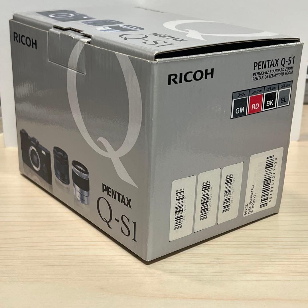 【稀少美品】PENTAX Q-S1　ダブルレンズキット【ショット数129回】