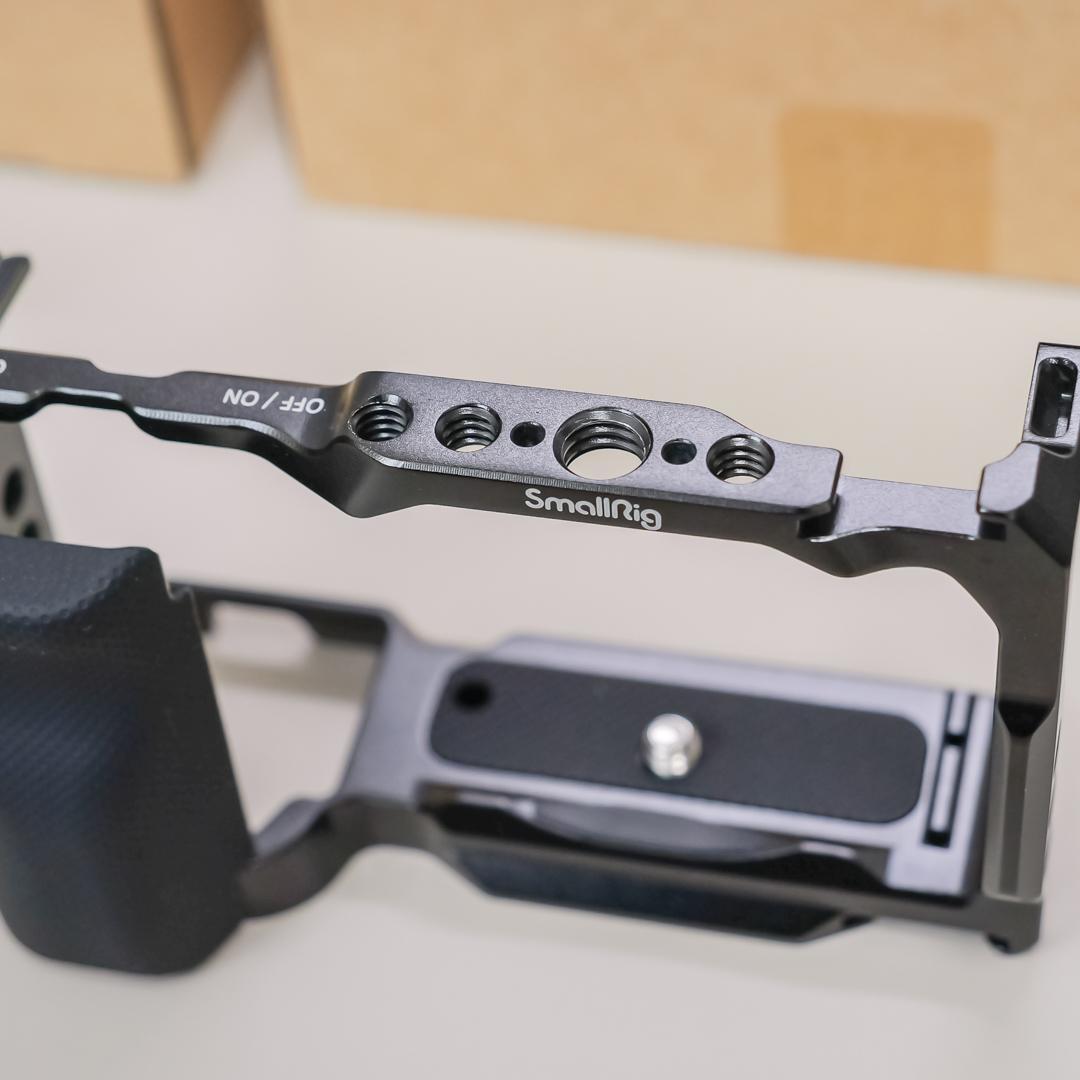 【値下げ】SONY ZV-E10 リグ、シューティンググリップ、フィルター付