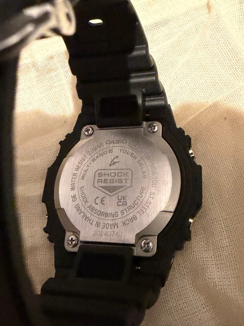 CASIO G-SHOCK GW-M5610U-1BER タフソーラー電波時計