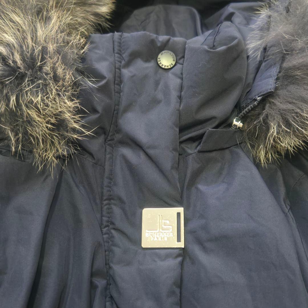 JEAN-LOUIS SCHERRER ダウンコート Bフォックスファー LL