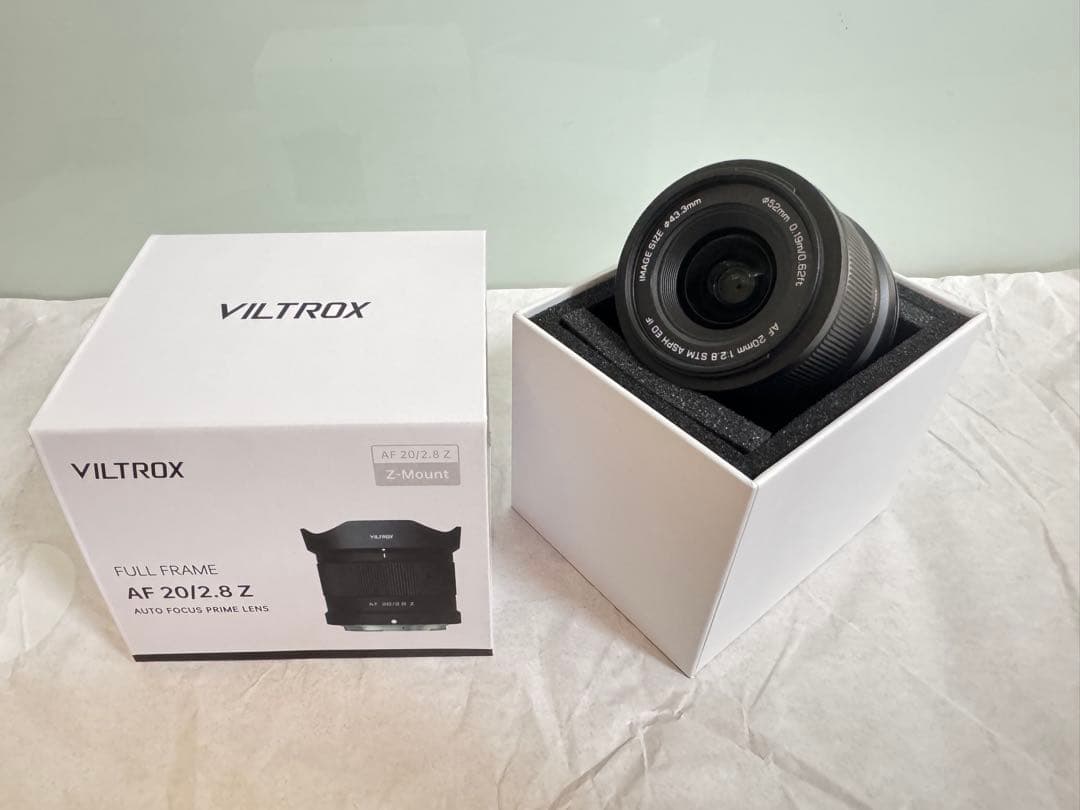 VILTROX AF 20mm f2.8 Zマウント