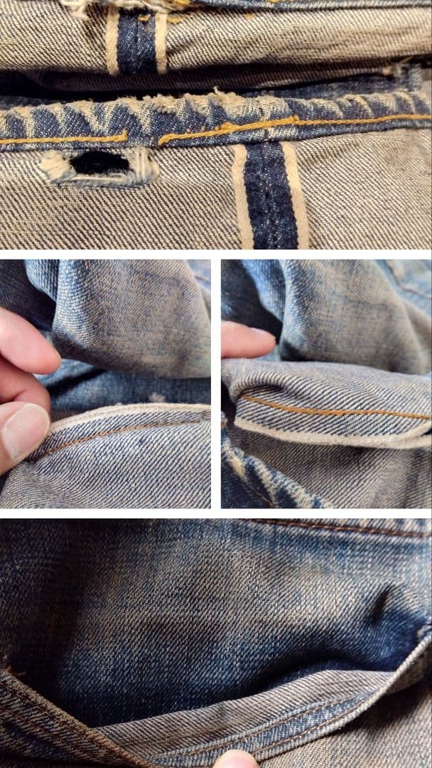 LEVI'S 501 66 BIG-E　過渡期　移行期　W34　ゴールデンサイズ