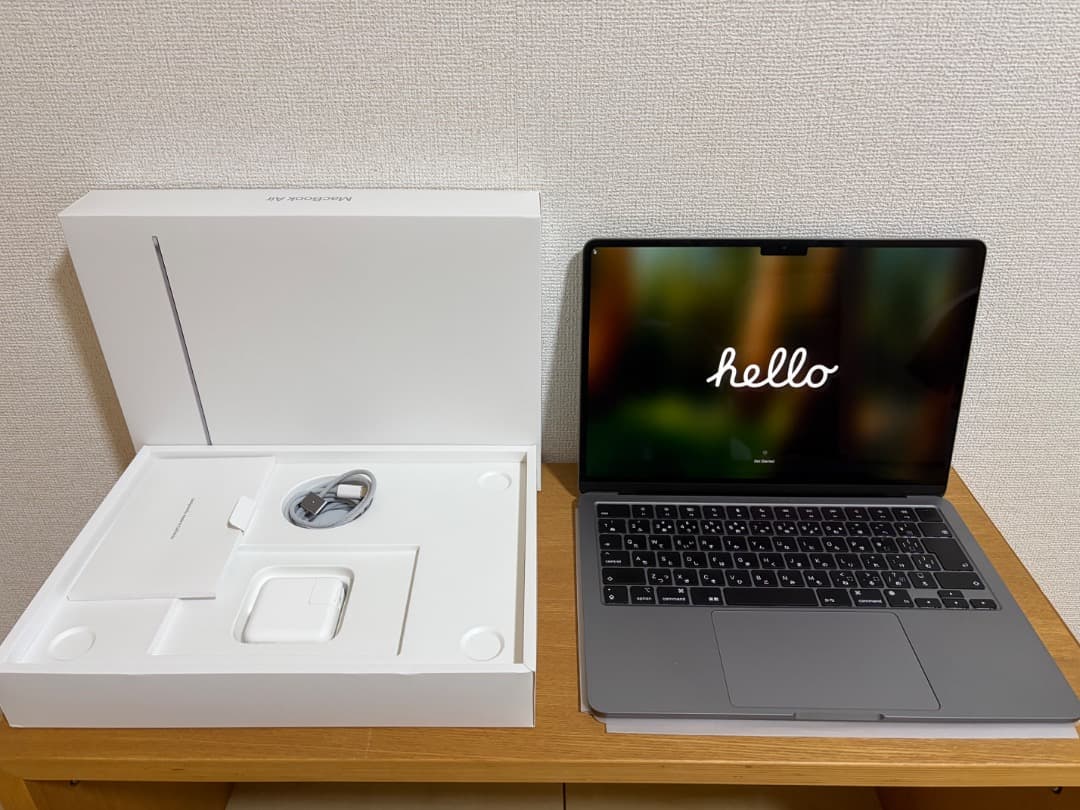 MacBook Air M2 8GB/256GB スペースグレイ