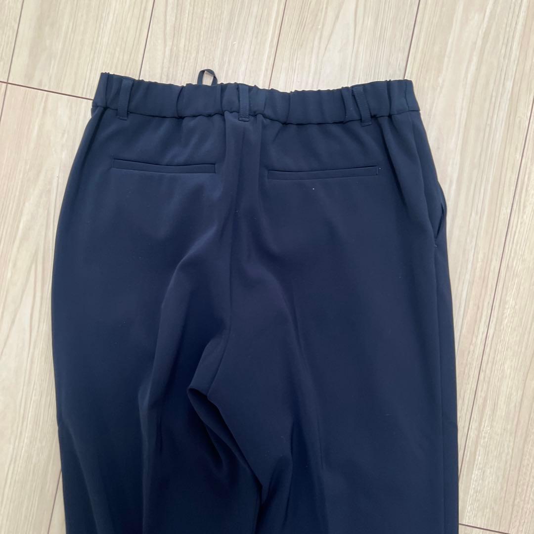 INDIVI パンツ スーツ セットアップ 41 XL ウエストゴム　卒園入学