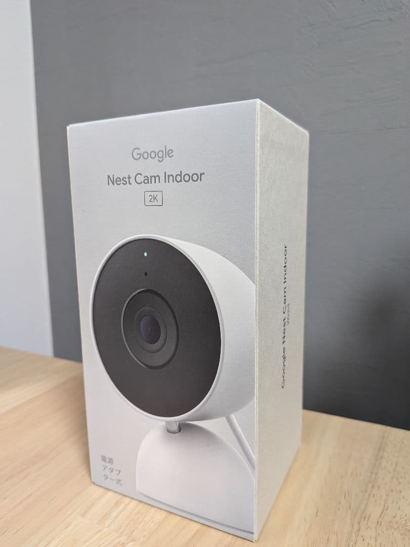 【新品未開封】Google Nest Cam 屋内用・第3世代