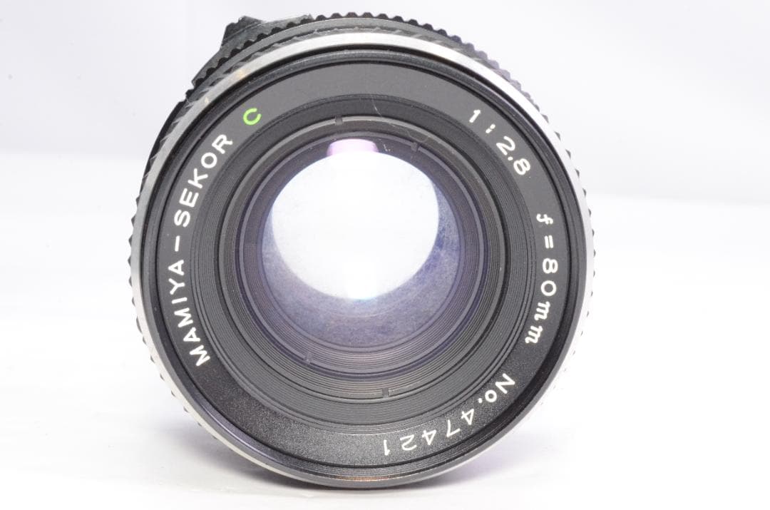 動作OK◆Mamiya M645 1000S + SEKOR C 2.8 80m