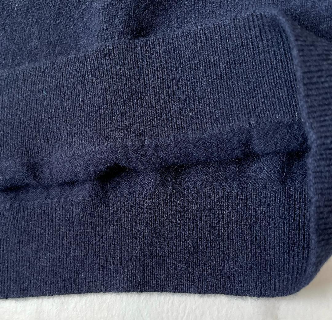 ✨未使用✨ローレン ラルフ ローレン カシミヤ100％ フリルハイネック ニット