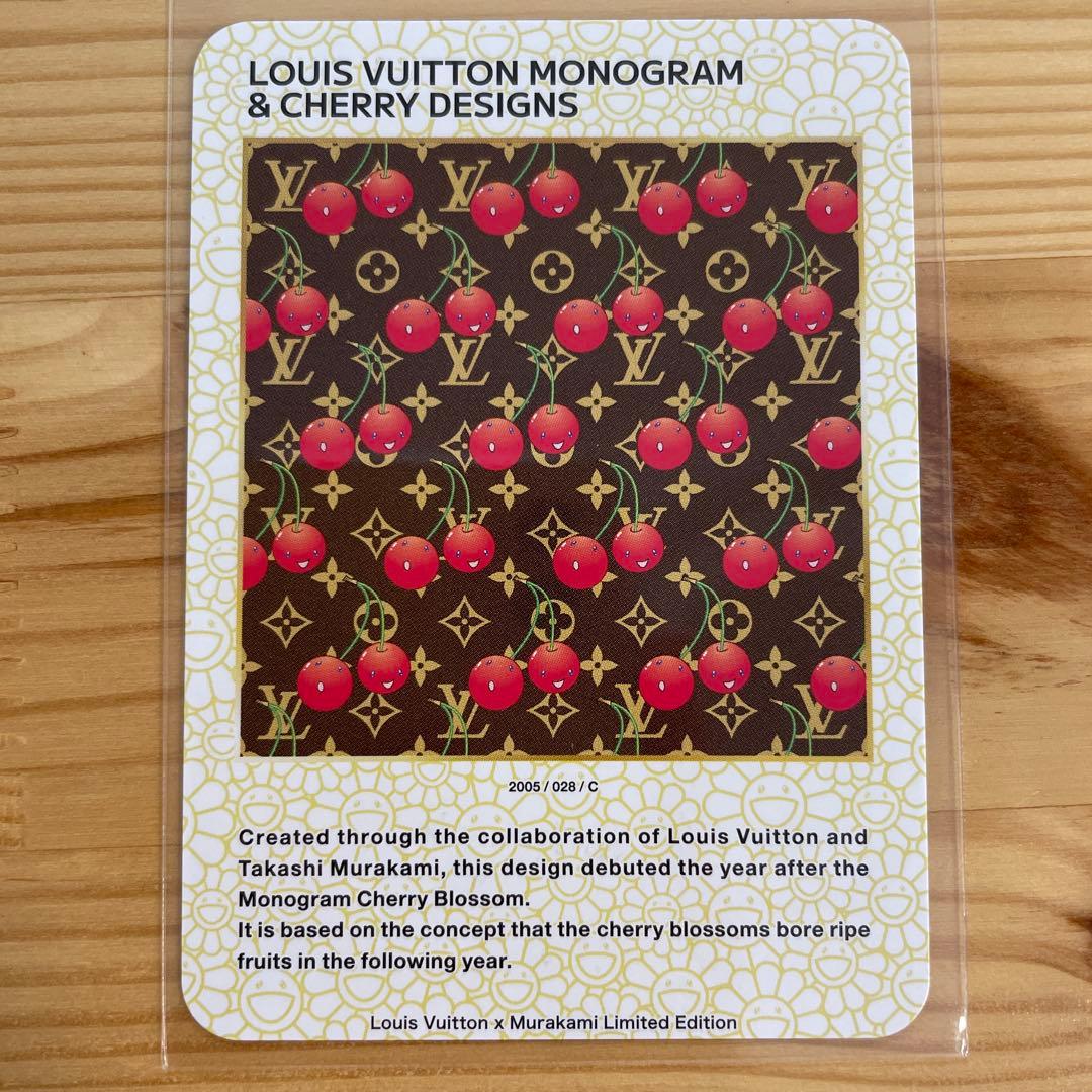 ルイ・ヴィトン x 村上隆 コレクティブルカード　さくらんぼ　チェリー