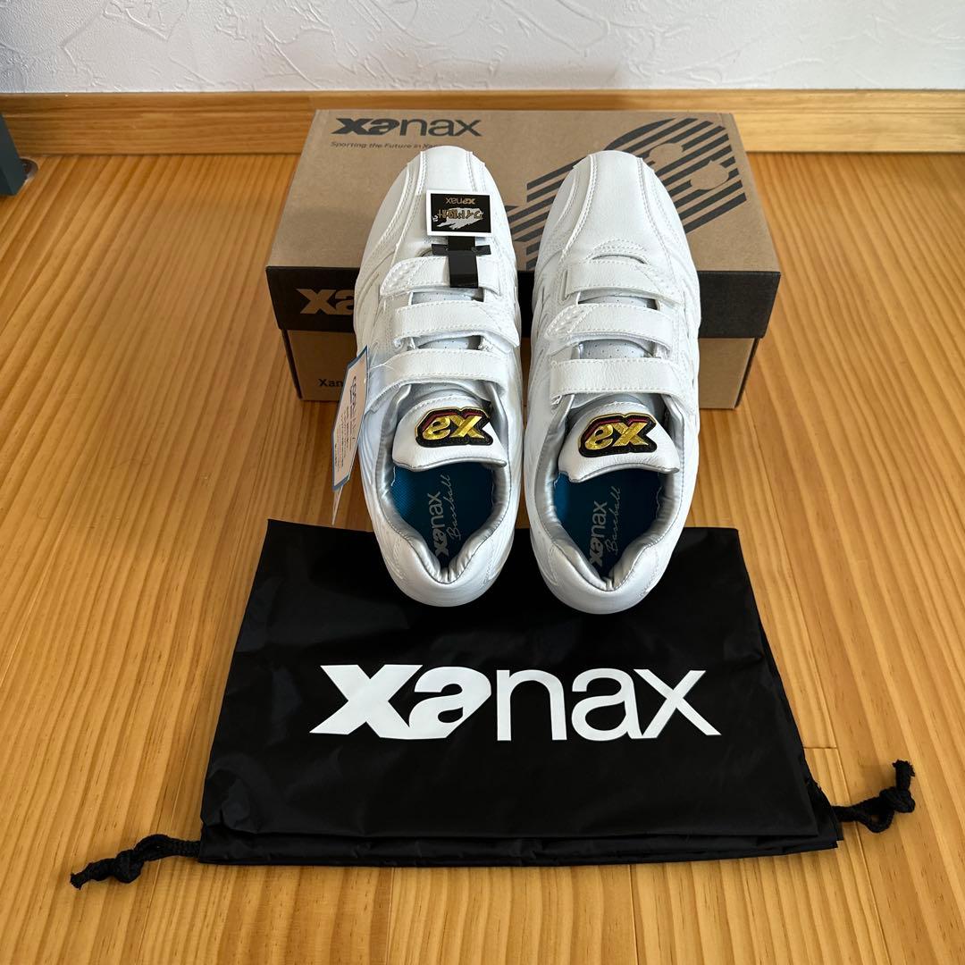 Xanax ザナックスベルト樹脂底金具高校野球　ホワイト綺麗ですトラストシリーズ