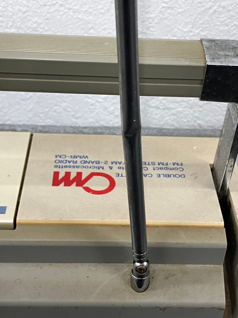 値下！希少　サンヨー WMR-CM ダブルラジカセ マイクロカセットラジオ　稼働