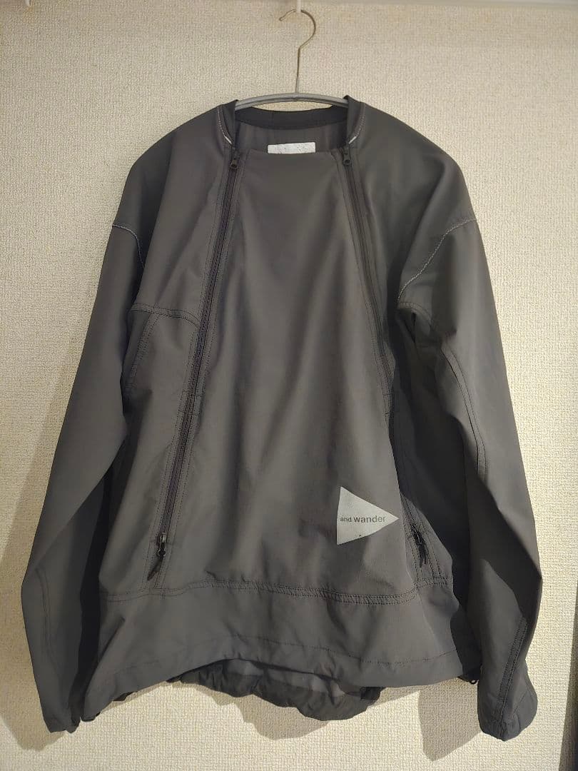 ジャケット・アウター and wander trek pullover Gray M