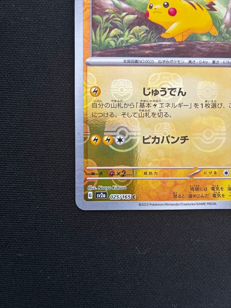 ピカチュウ マスターボールミラー