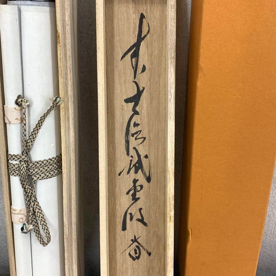 掛軸 大雲宗兆 日々是好日 共箱 茶掛 茶道具 禅語 書 7-21