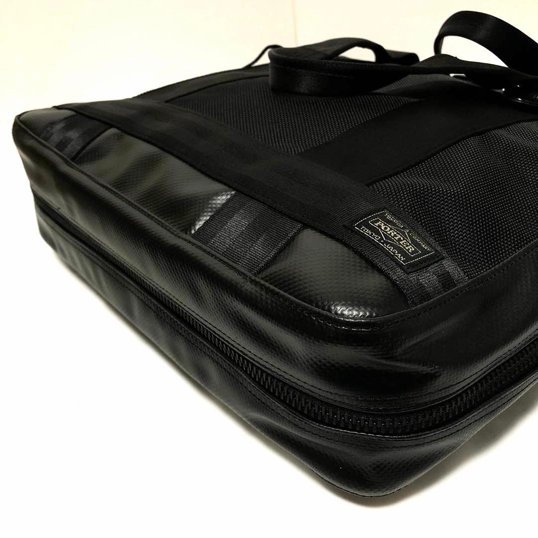 新品同様✨ポーター ヒート トートバッグ A4可 2way ブラック 吉田カバン