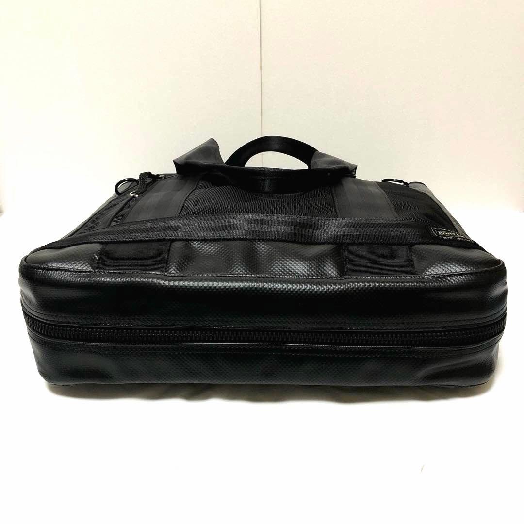 新品同様✨ポーター ヒート トートバッグ A4可 2way ブラック 吉田カバン