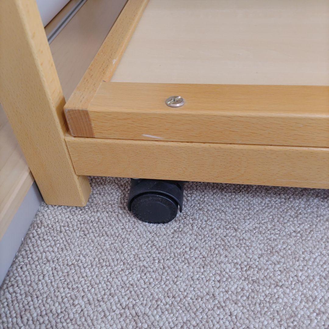 【イーナ】ヤマサキ　ベビーベッド　ツーオープン　ハイタイプ