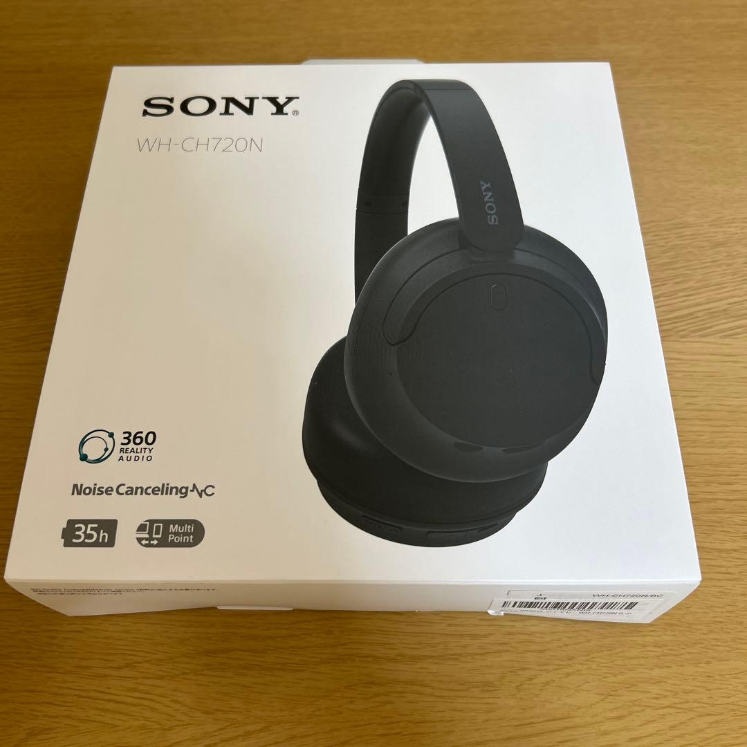 SONY WH-CH720N ノイズキャンセリング対応 ブラック