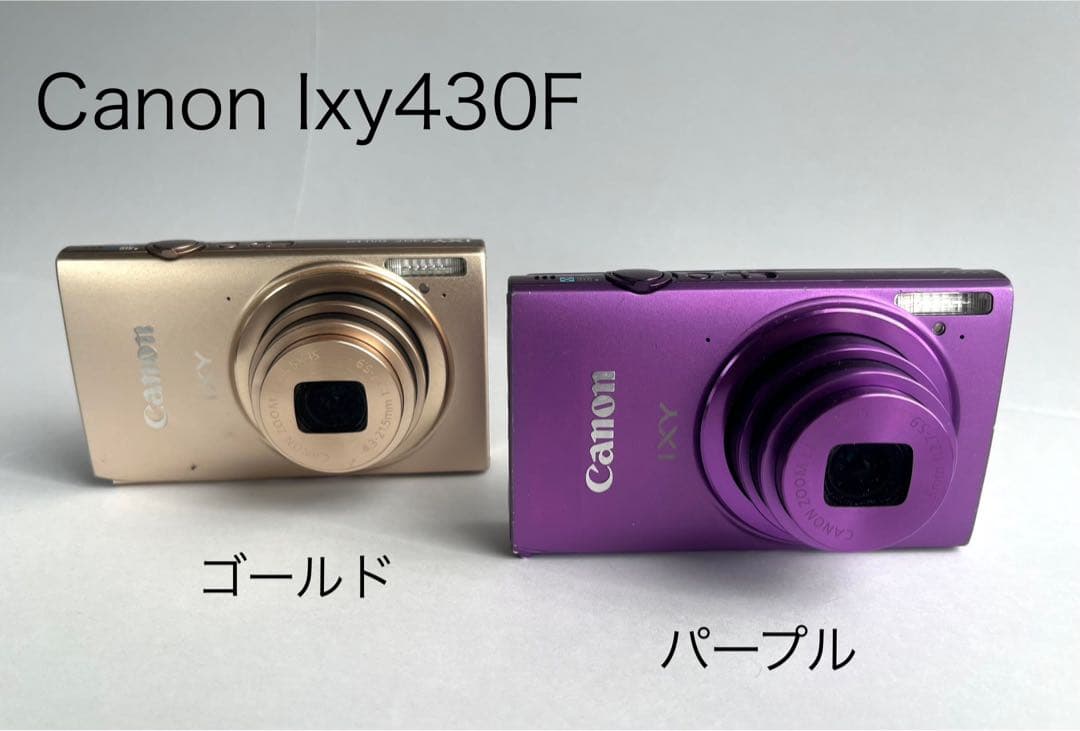 Canon Ixy430F ゴールド パープル 2台セット