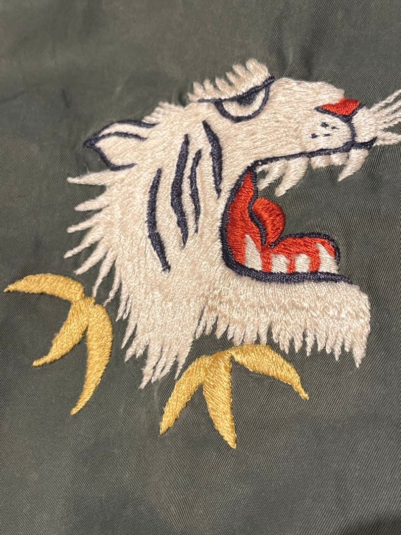 レミレリーフスカジャン オリーブ