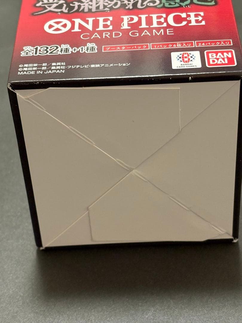 ONE PIECE カードゲーム 受け継がれる意志　未開封テープ付きbox