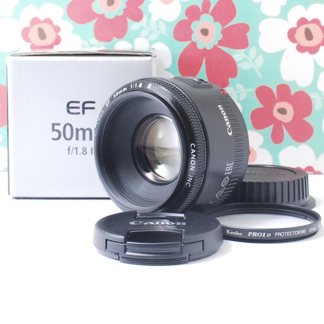 ❤神レンズ❤キャノン Canon LENS EF 50mm 1.8 Ⅱ❤
