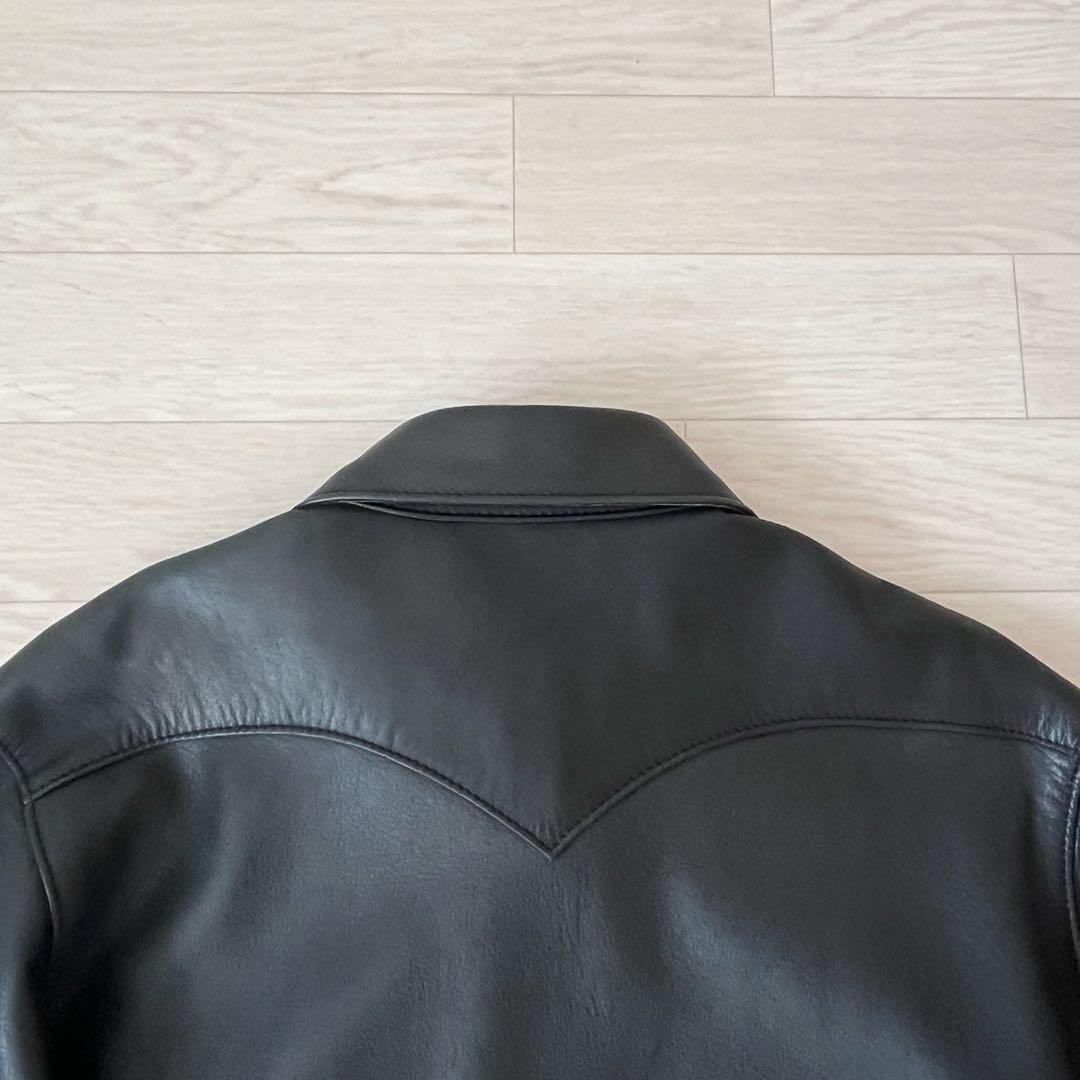 レッドムーン Number One Leathers レザージャケット 36 黒