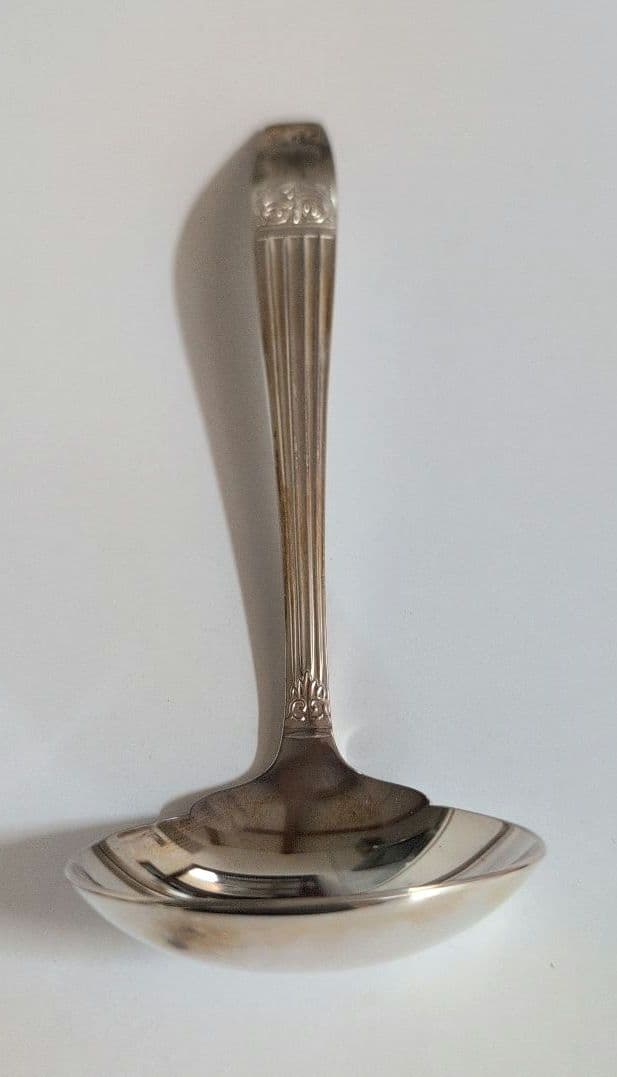 LUCKY WOODディナーセット 未使用 洋白銀器カトラリー 銀仕上げ37本