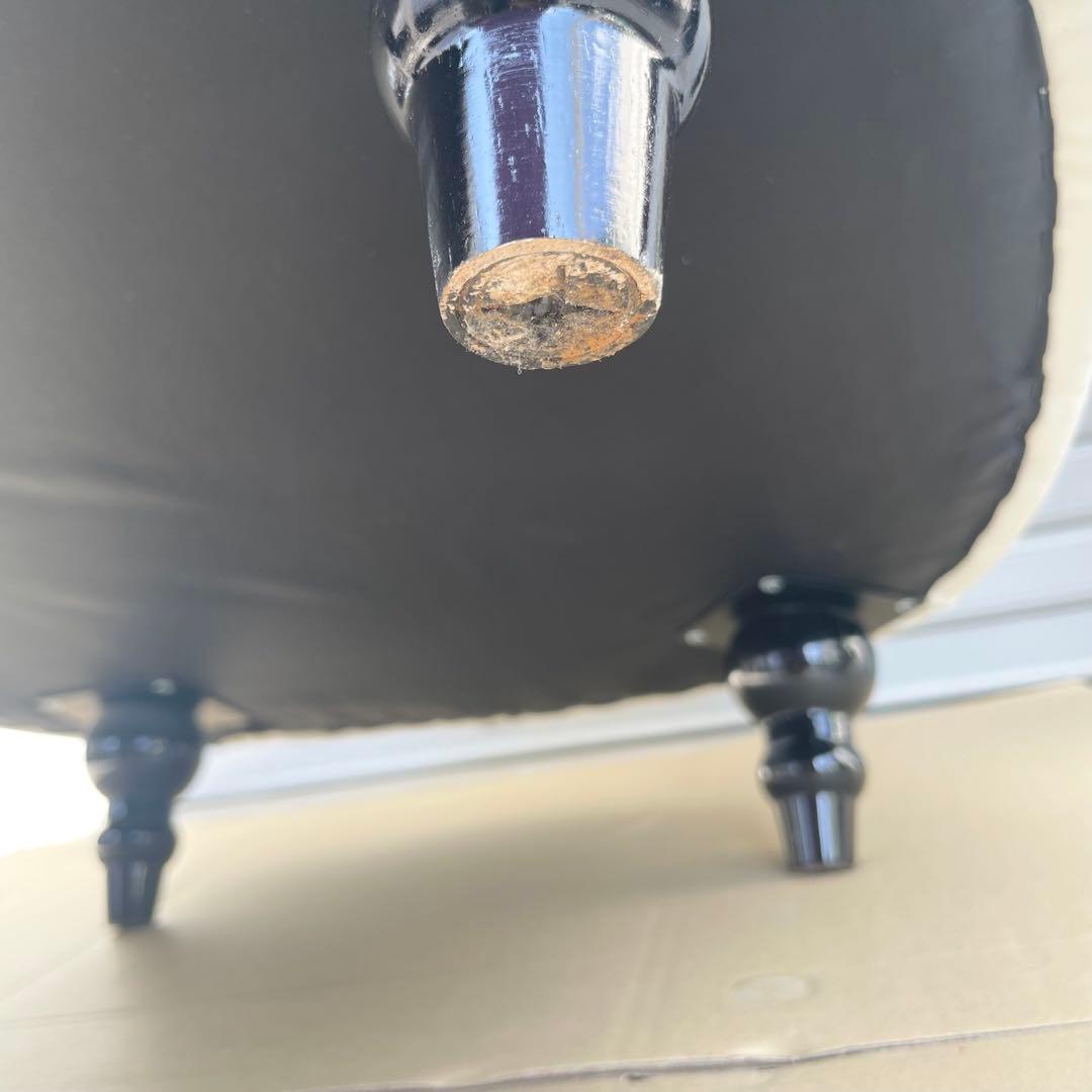 1人掛けソファ シェル ホワイト 家具 インテリア 貝殻 椅子 チェア サロン