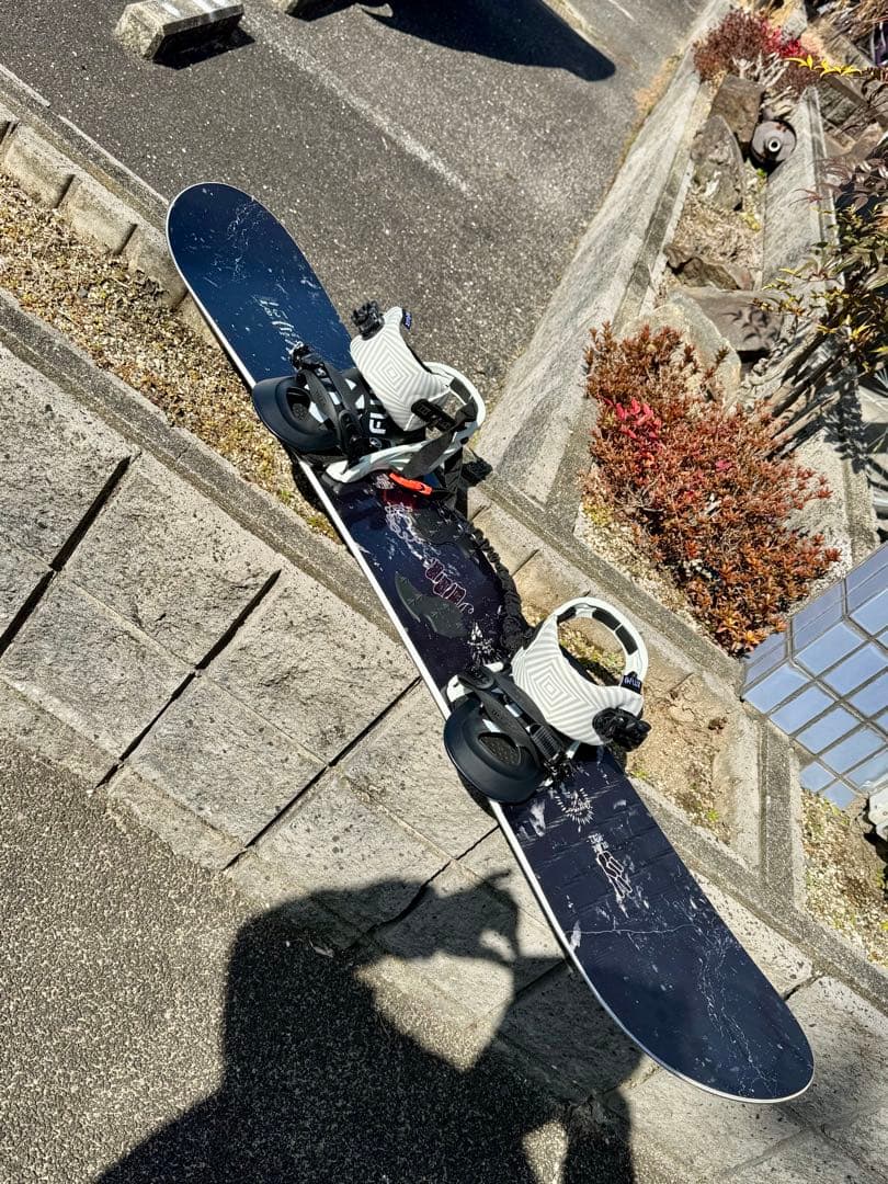 FLUX PR スノーボードバインディング ホワイト/ブラック